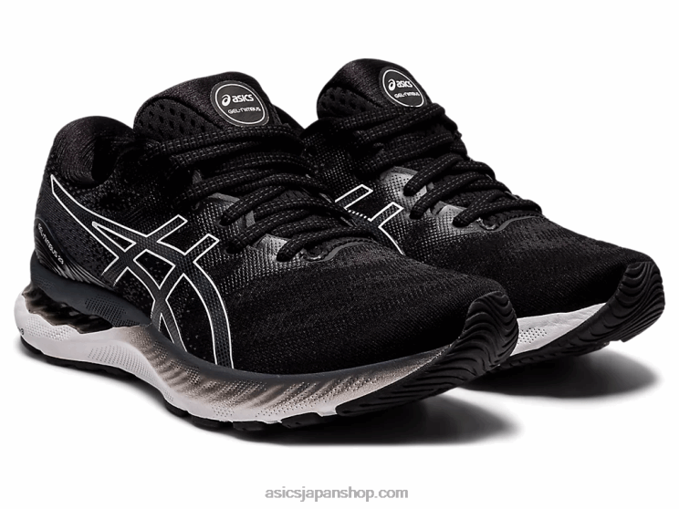 ゲルニンバス 23 ワイド L20V4011Asics 黒、白