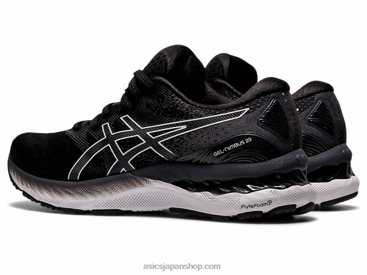 ゲルニンバス 23 ワイド L20V4011Asics 黒、白