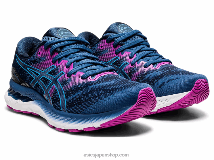 ゲルニンバス 23 L20V4091Asics グランドシャーク/デジタルアクア