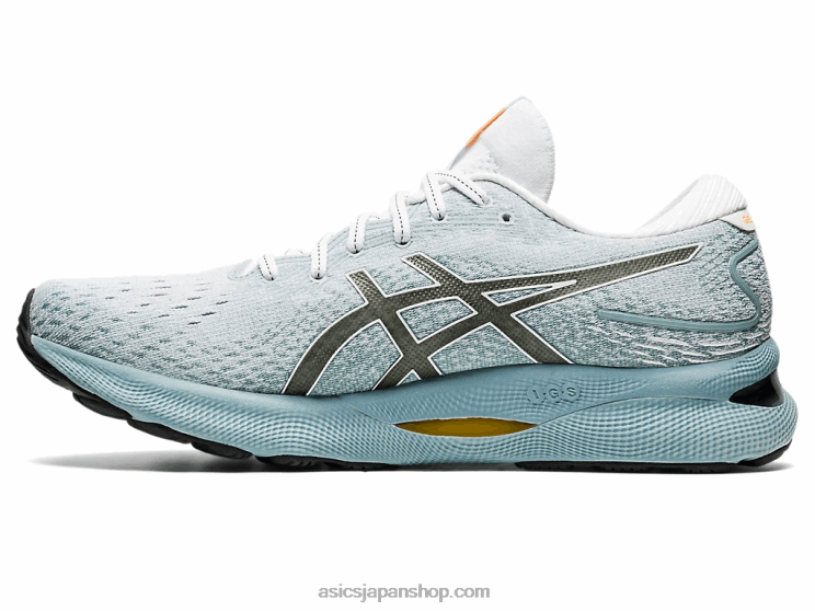 ゲルニンバス 24 L20V1023Asics ライトスチール/ホワイト