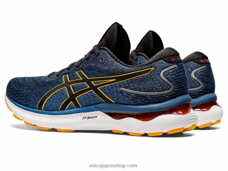ゲルニンバス 24 L20V1025Asics 紺碧/琥珀