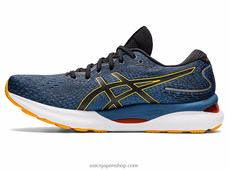 ゲルニンバス 24 L20V1025Asics 紺碧/琥珀