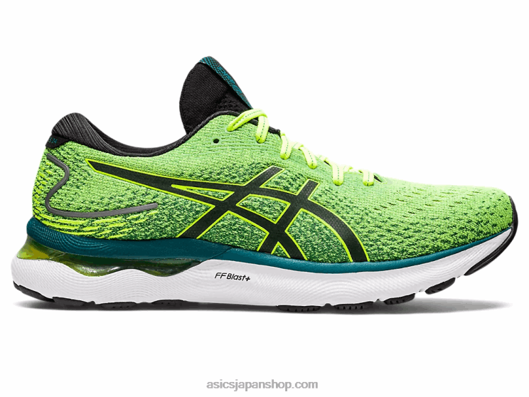 ゲルニンバス 24 L20V1038Asics セーフティイエロー/ブラック