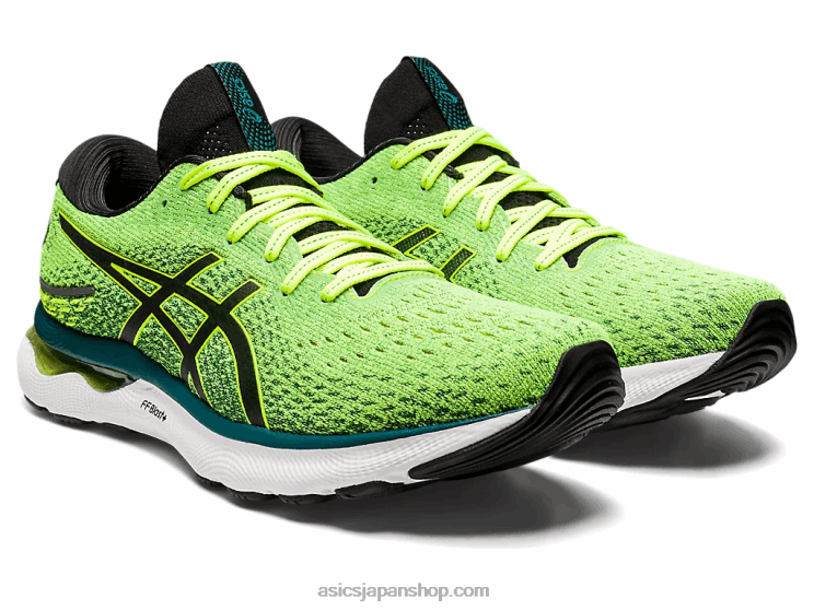 ゲルニンバス 24 L20V1038Asics セーフティイエロー/ブラック
