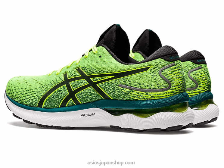 ゲルニンバス 24 L20V1038Asics セーフティイエロー/ブラック