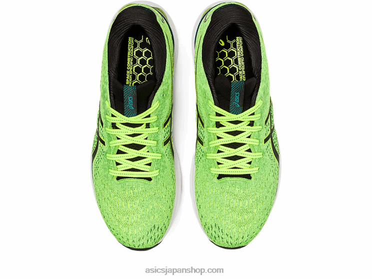 ゲルニンバス 24 L20V1038Asics セーフティイエロー/ブラック