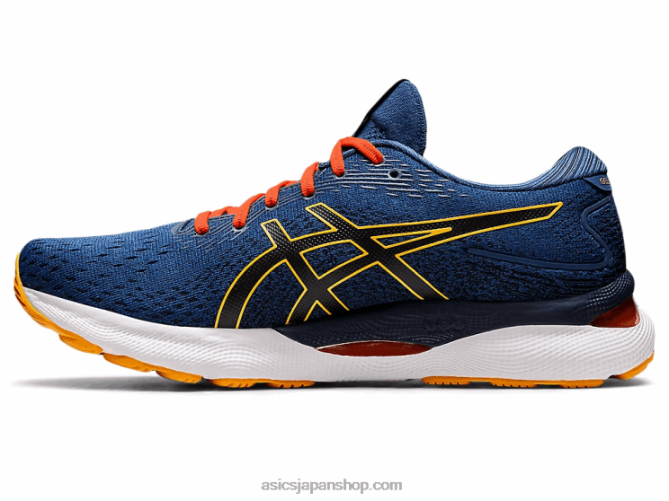 ゲルニンバス 24 L20V1197Asics ミッドナイトブルー/シトラス