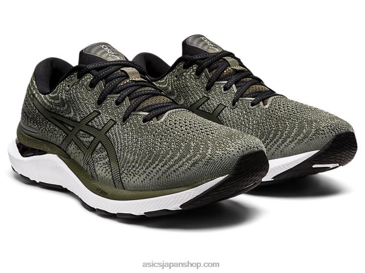 ジェル卵丘 24 L20V1314Asics オリーブキャンバス/ブラック