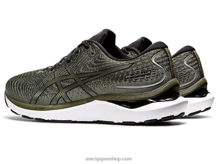 ジェル卵丘 24 L20V1314Asics オリーブキャンバス/ブラック