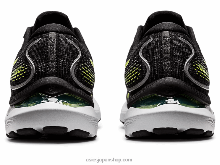 ジェル卵丘 24 L20V1316Asics ブラック/ハザードグリーン