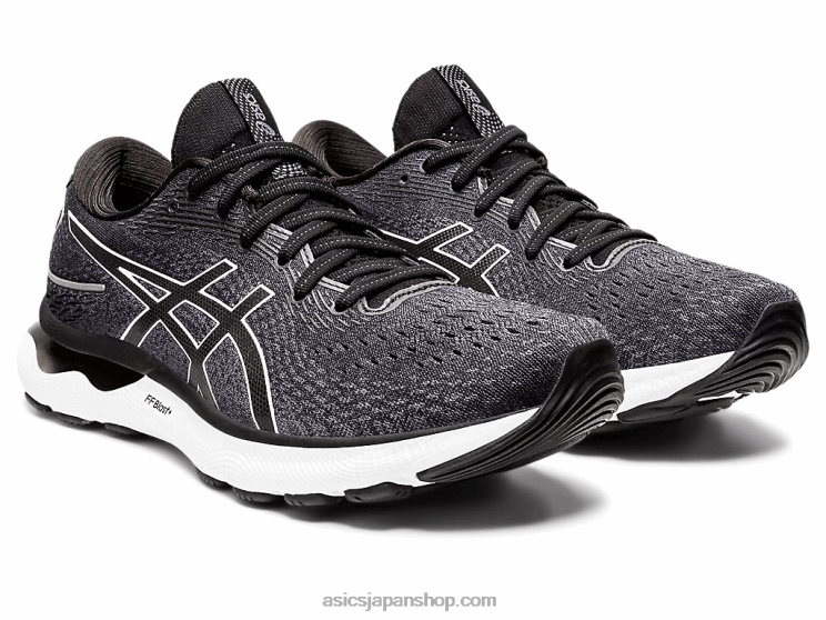ゲルニンバス 24 エクストラワイド L20V1466Asics 黒、白