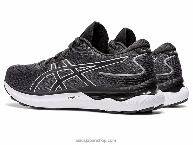 ゲルニンバス 24 ワイド L20V1471Asics 黒、白