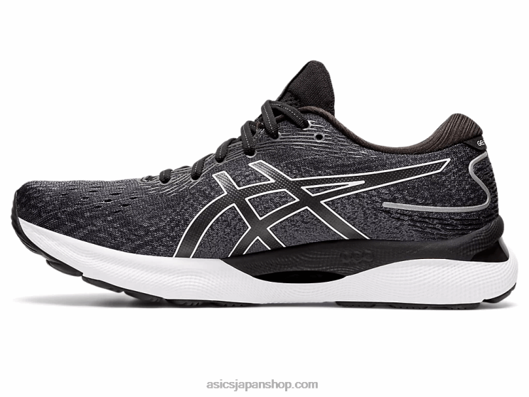 ゲルニンバス 24 ワイド L20V1471Asics 黒、白