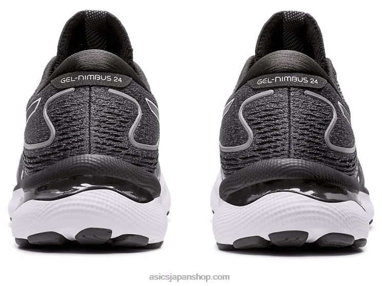 ゲルニンバス 24 ワイド L20V1471Asics 黒、白