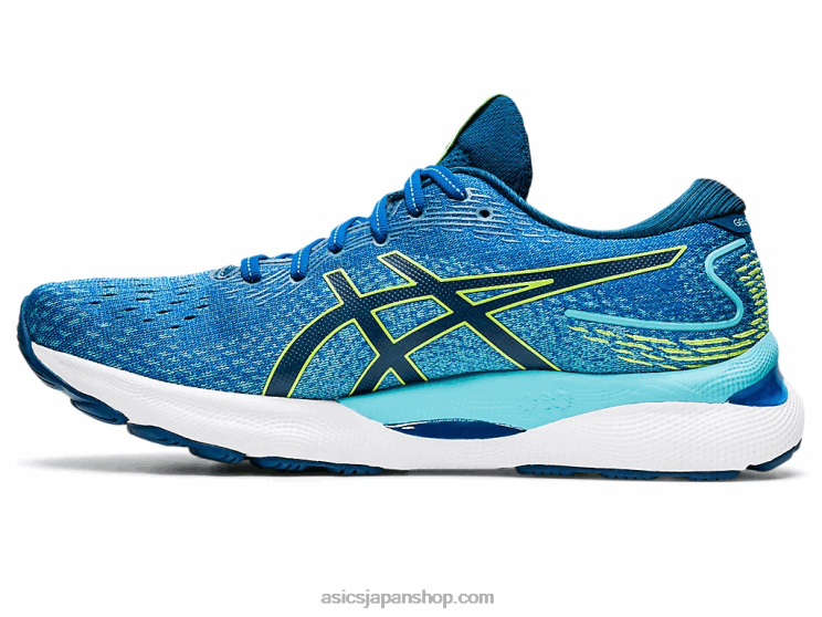 ゲルニンバス 24 エクストラワイド L20V1521Asics レイクドライブ/ハザードグリーン