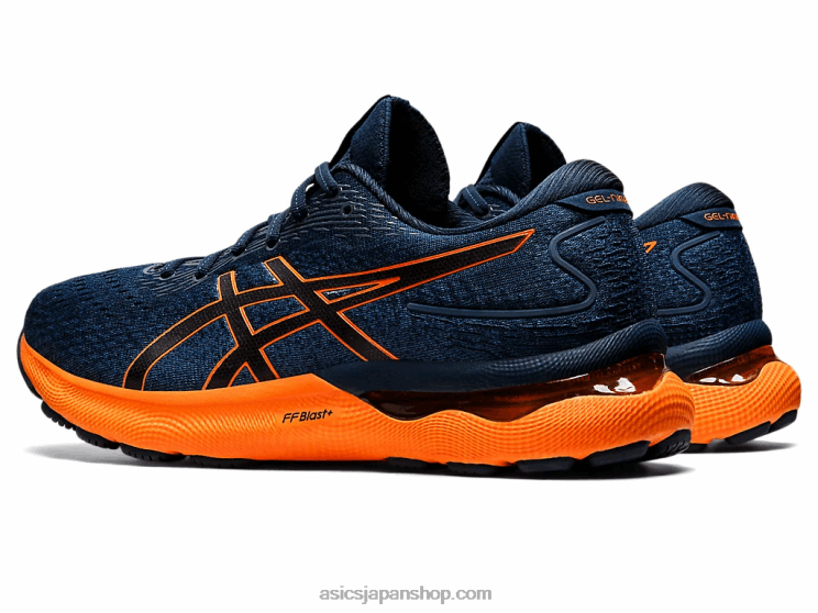 ゲルニンバス 24 L20V1550Asics フレンチブルー/ショッキングオレンジ