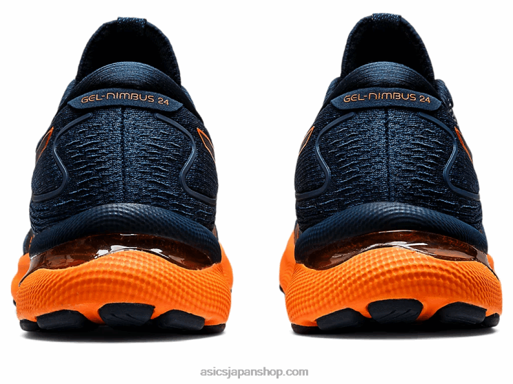 ゲルニンバス 24 L20V1550Asics フレンチブルー/ショッキングオレンジ