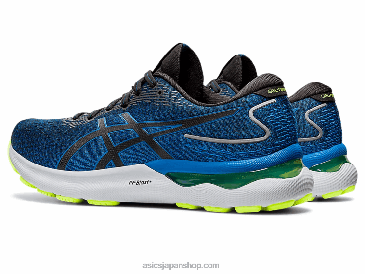 ゲルニンバス 24 L20V1554Asics ブラック/レイクドライブ