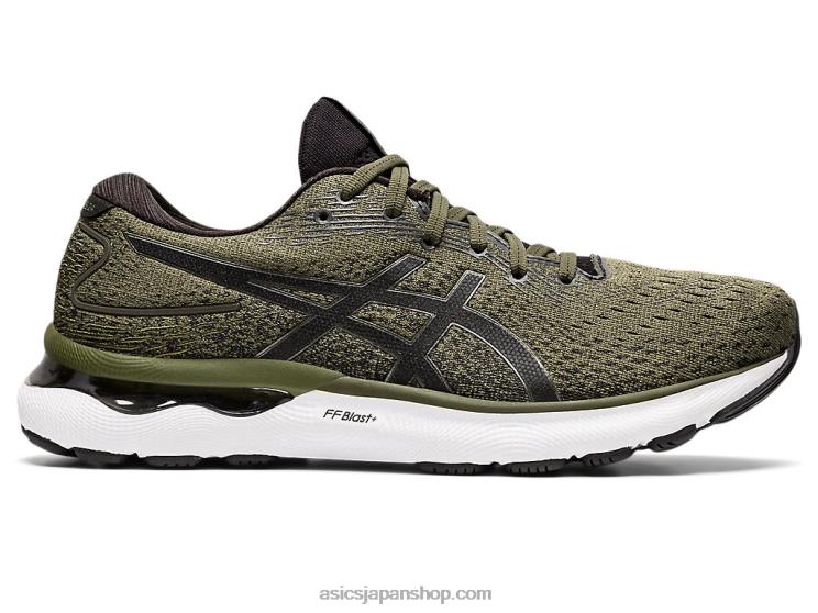 ゲルニンバス 24 L20V1592Asics オリーブキャンバス/ガンメタル