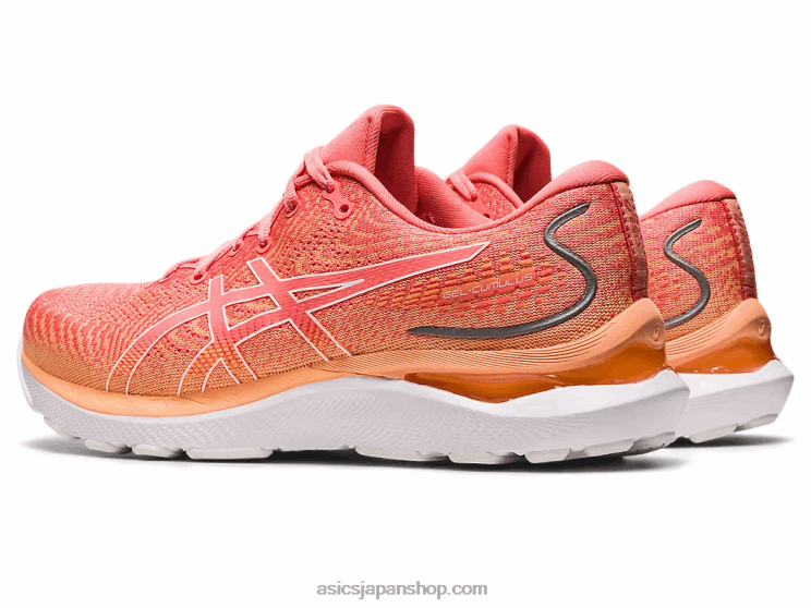 ジェル卵丘 24 L20V2393Asics パパイヤ/ホワイト