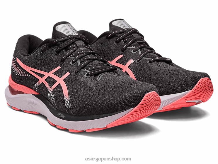 ジェル卵丘 24 L20V2401Asics ブラック/パパイヤ