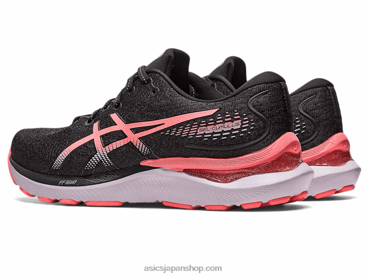 ジェル卵丘 24 L20V2401Asics ブラック/パパイヤ