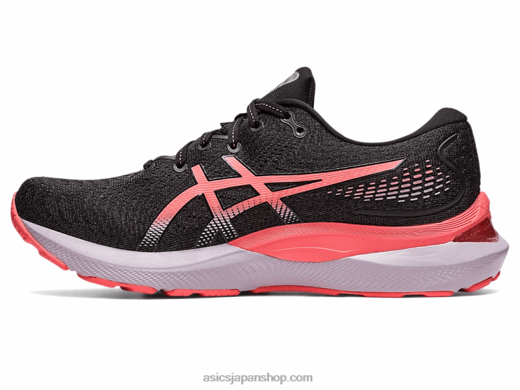 ジェル卵丘 24 L20V2401Asics ブラック/パパイヤ
