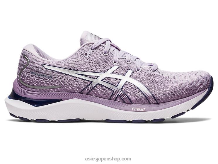 ジェル卵丘 24 L20V2402Asics ダスクバイオレット/ピュアシルバー