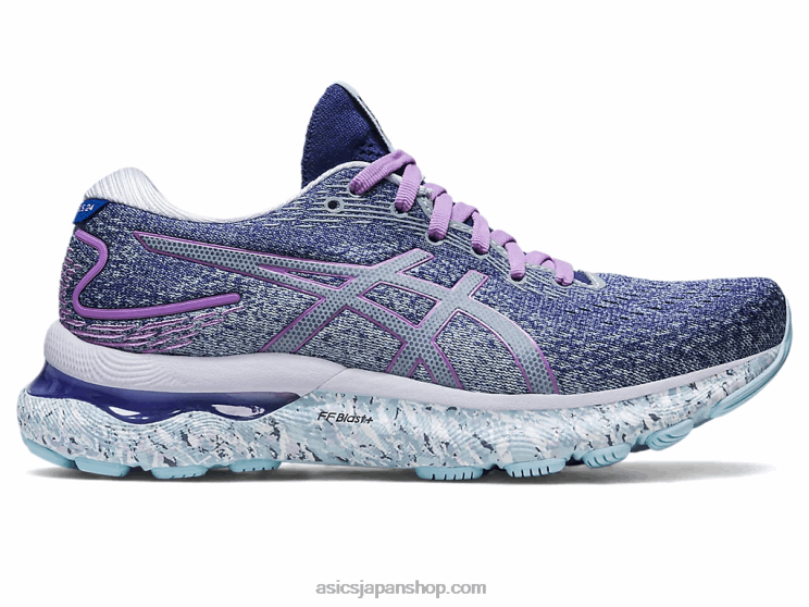 ゲルニンバス 24 L20V2589Asics トワイライトブルー/ホワイト