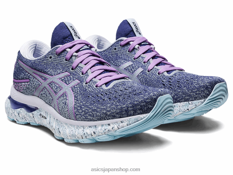 ゲルニンバス 24 L20V2589Asics トワイライトブルー/ホワイト