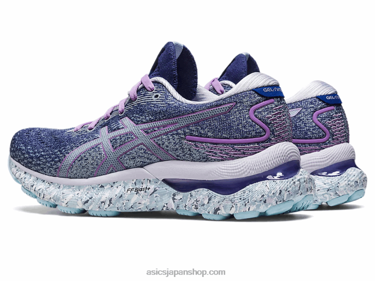 ゲルニンバス 24 L20V2589Asics トワイライトブルー/ホワイト
