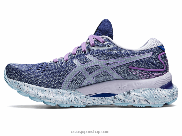 ゲルニンバス 24 L20V2589Asics トワイライトブルー/ホワイト