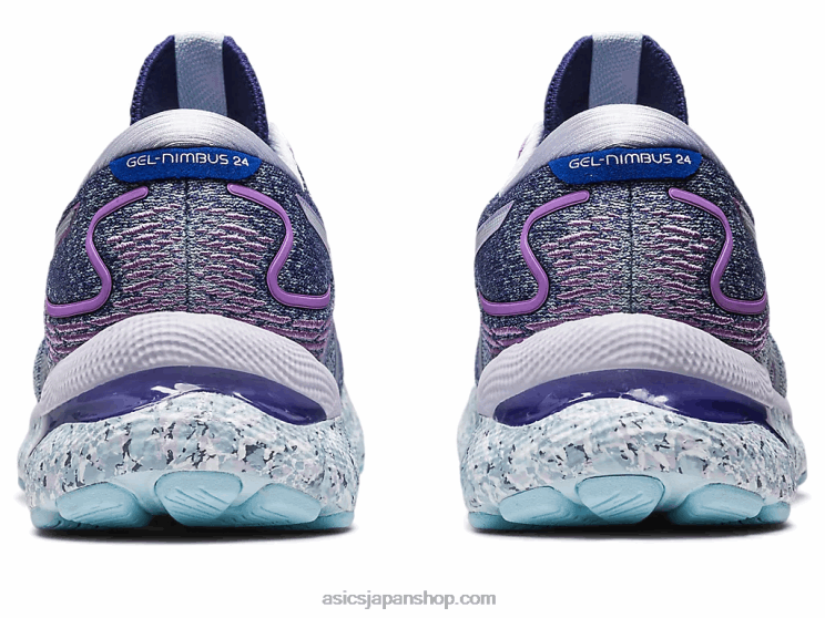 ゲルニンバス 24 L20V2589Asics トワイライトブルー/ホワイト