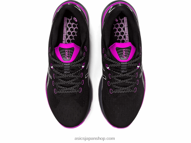 ゲルキュムラス24ライトショー L20V2675Asics ブラック/オーキッド