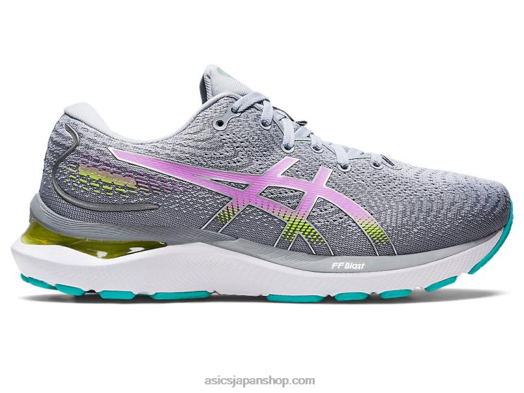 ジェル卵丘 24 L20V2715Asics ピエモンテグレー/ラベンダーグロウ