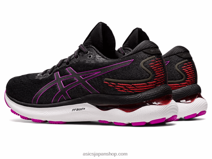 ゲルニンバス 24 L20V2716Asics ブラック/オーキッド