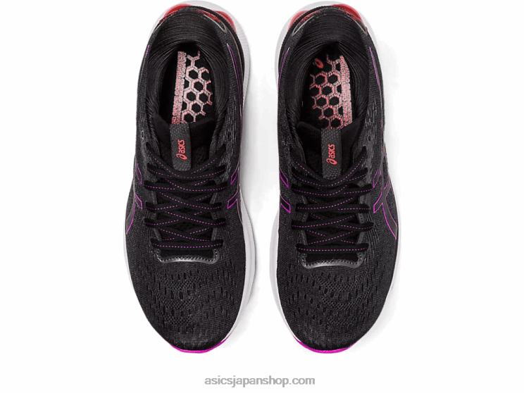 ゲルニンバス 24 L20V2716Asics ブラック/オーキッド