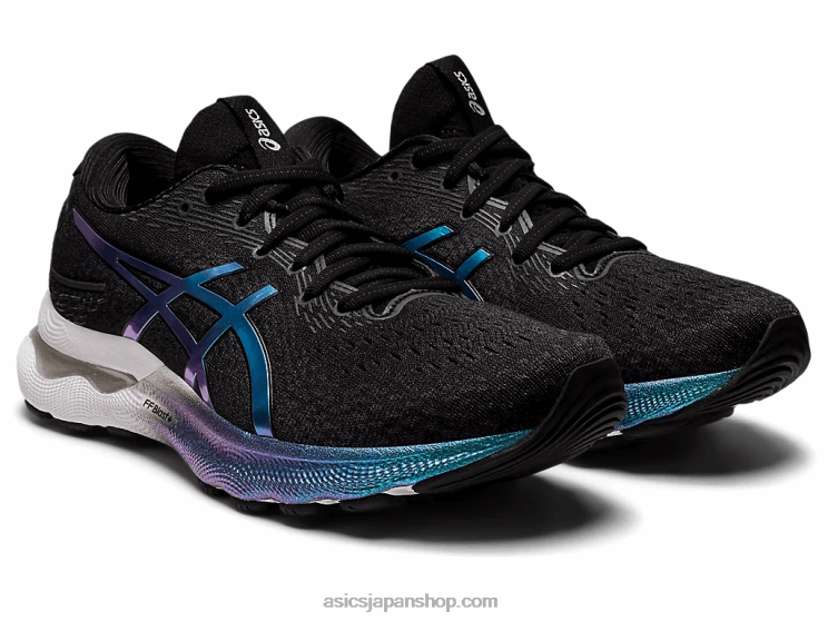 ゲルニンバス 24 プラチナ L20V2724Asics 黒