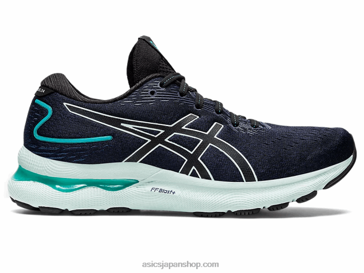ゲルニンバス 24 L20V2964Asics 黒/癒しの海