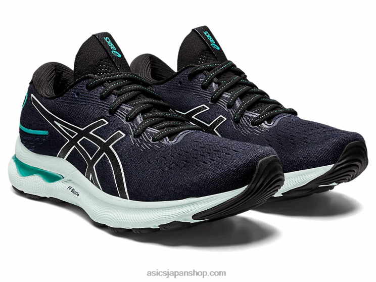 ゲルニンバス 24 L20V2964Asics 黒/癒しの海