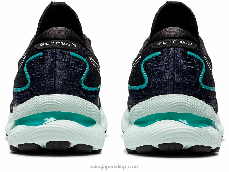 ゲルニンバス 24 L20V2964Asics 黒/癒しの海