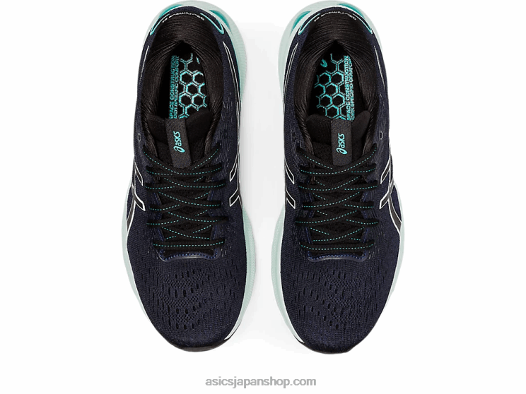 ゲルニンバス 24 L20V2964Asics 黒/癒しの海