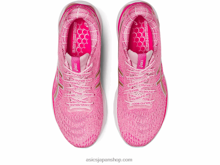 ゲルニンバス 24 限定版 L20V2966Asics コットンキャンディー/ローズゴールド