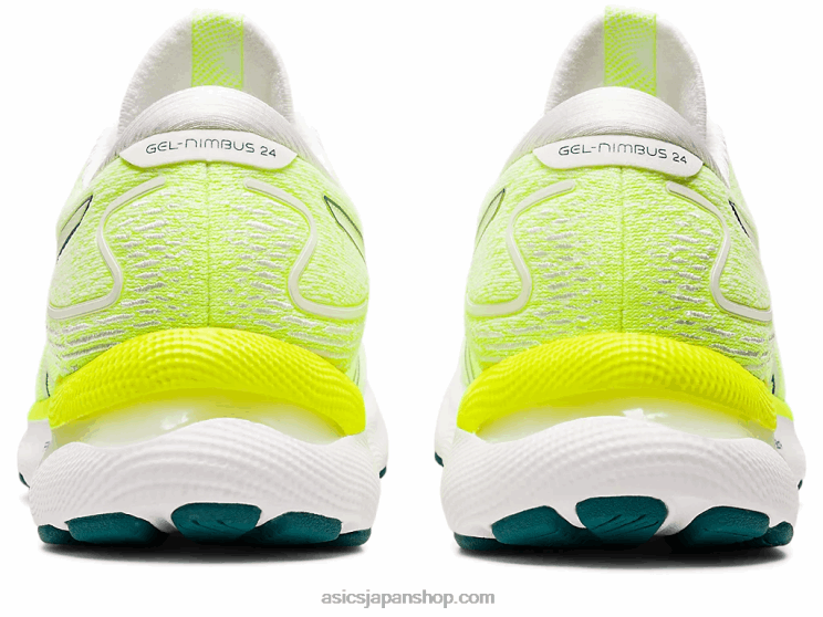 ゲルニンバス 24 L20V2974Asics ホワイト/ベルベットパイン