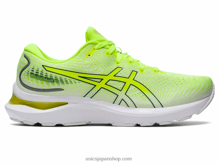 ジェル卵丘 24 L20V2991Asics セーフティイエロー/ベルベットパイン
