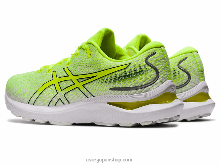 ジェル卵丘 24 L20V2991Asics セーフティイエロー/ベルベットパイン