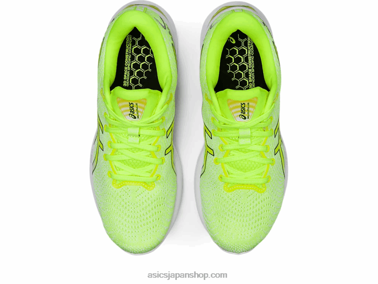 ジェル卵丘 24 L20V2991Asics セーフティイエロー/ベルベットパイン