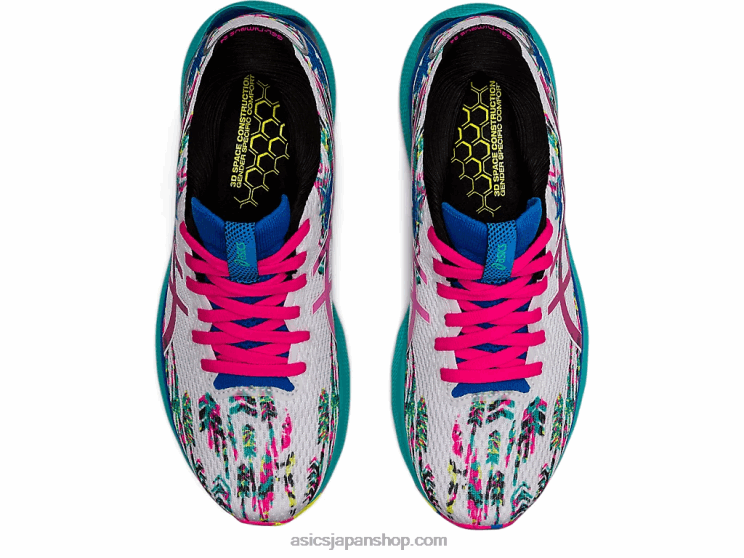 ゲルニンバス 24 L20V3226Asics ホワイト/ピンクグロ