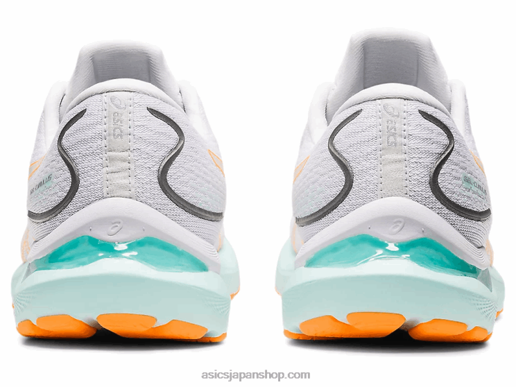 ジェル卵丘 24 L20V3232Asics ホワイト/オレンジポップ