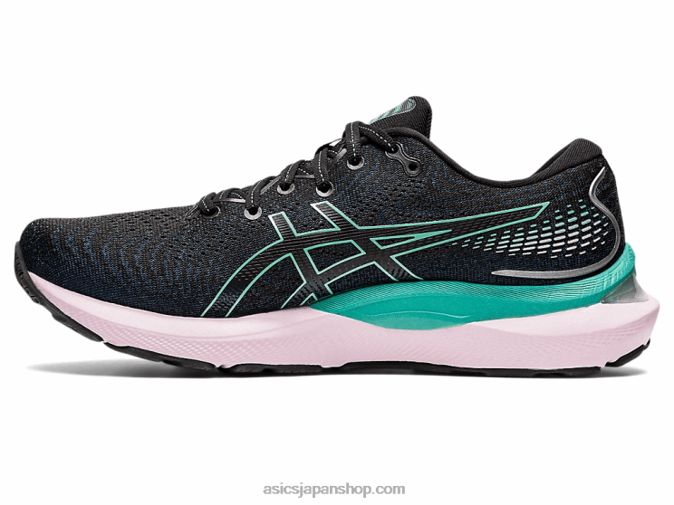 ジェル卵丘 24 L20V3237Asics ブラック/セージ